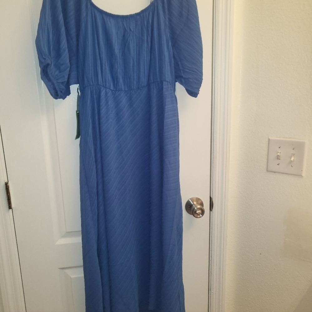 Terra‎ & Sky Blue Maxi Dress
